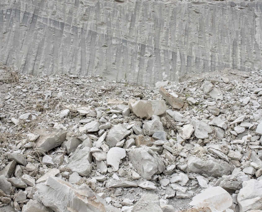 Large limestone rocks