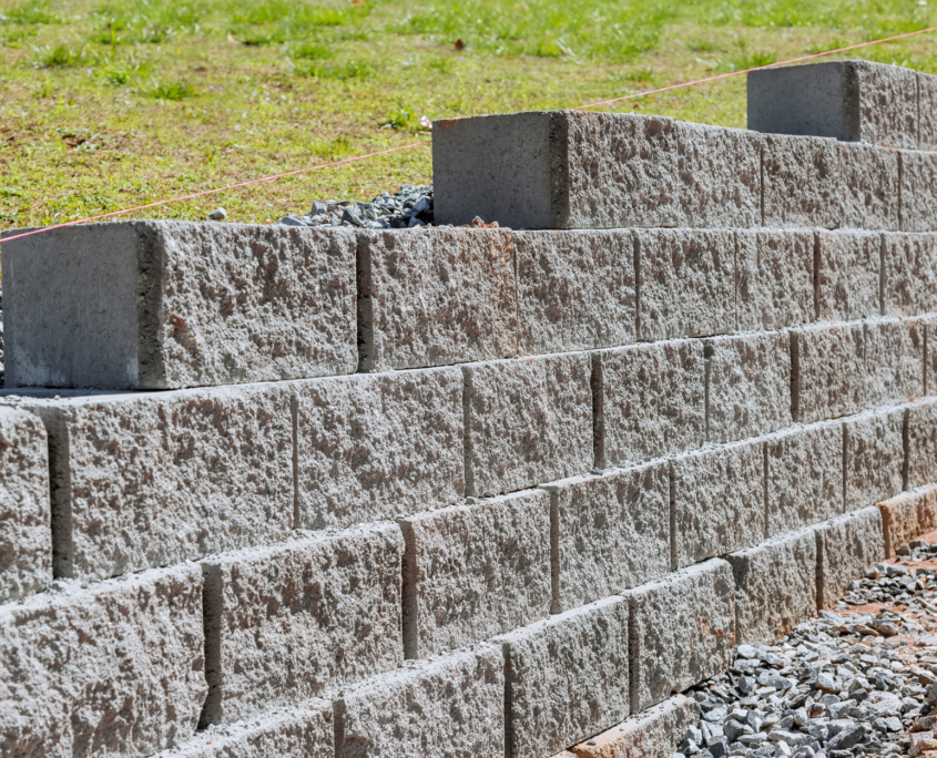 Limestone Screen Limestone Screenings for Retaining Walls | Pontotoc